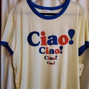 Lularoe NWT Liv 3xl Ciao shirt!